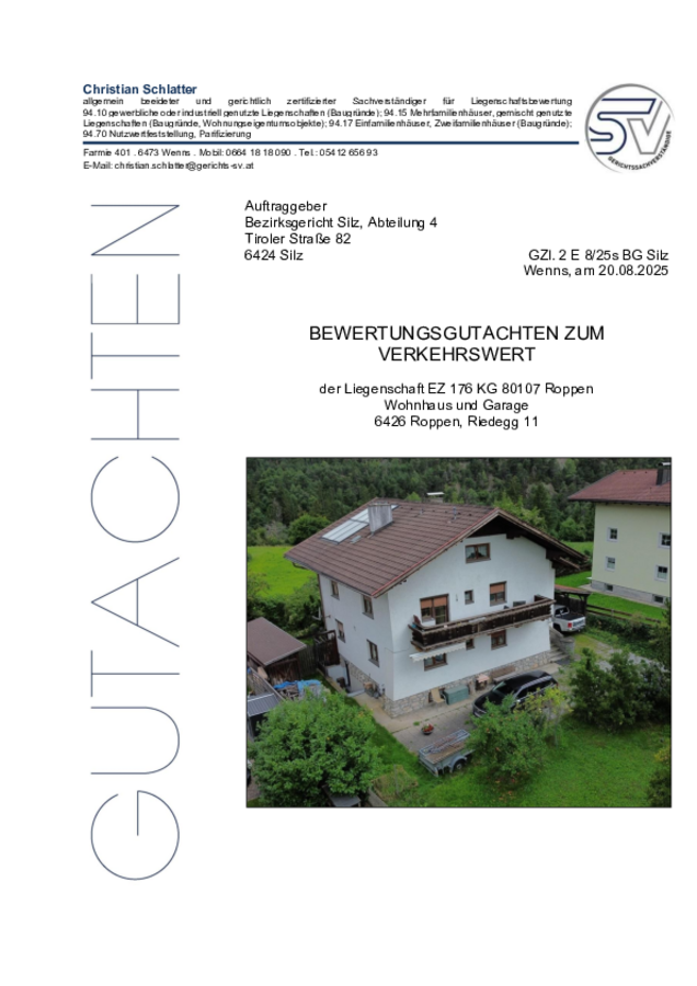 Verkehrswertgutachten inklusive Beilagen Exekution BG Silz Steger.pdf